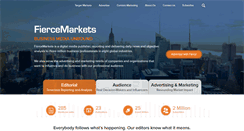 Desktop Screenshot of fiercemarkets.com